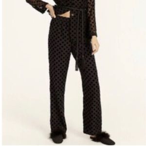 J. Crew Collection Polka Dot Pants